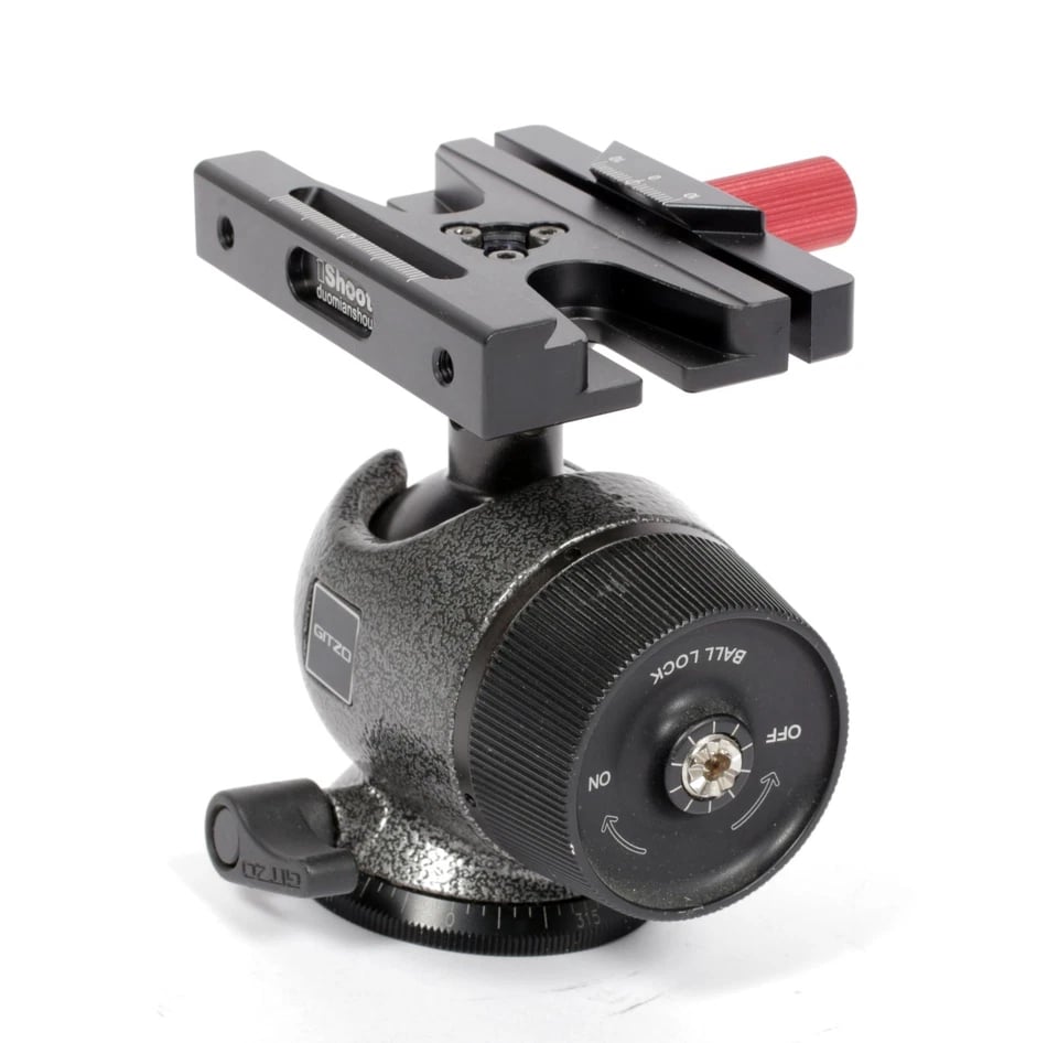 Gitzo Center Ballhead GH2780QR upgraded to ARCA SWISS plates #0912